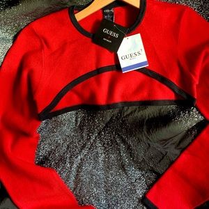 GUESS NEW WTAGS Cropped Shirt Large 😍